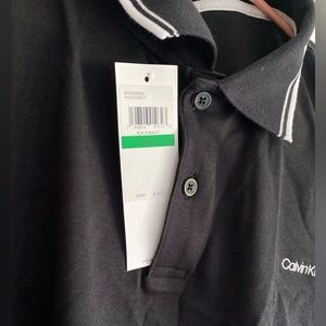Calvin Klein polo shirt.